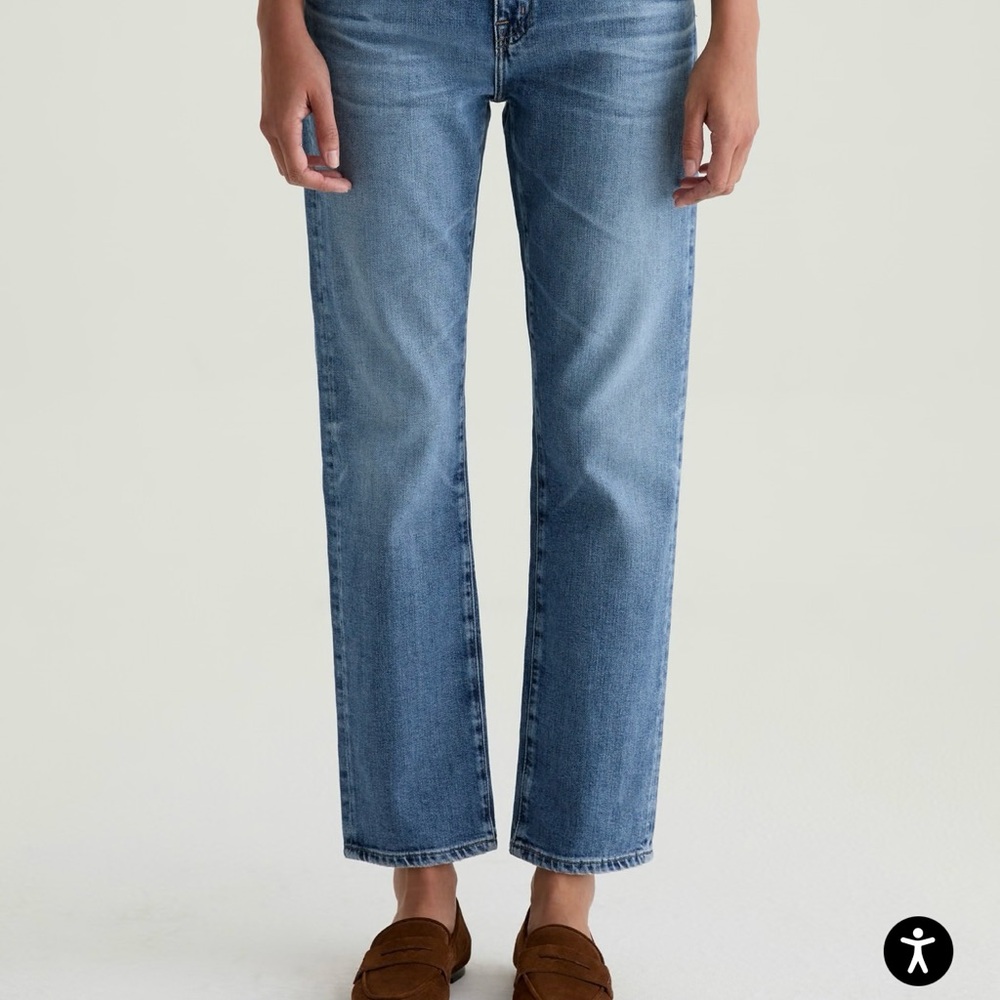 AG Adriano Goldschmied ex boyfriend slouchy slim Straight Leg Jeans